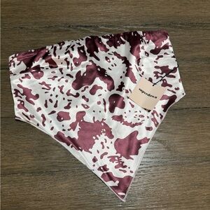 Superdown Satin Bandana Top